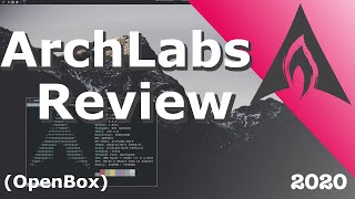 Arch Labs Linux Review  Desktop System and Resource Usage [upl. by Ginsburg409]