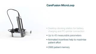 CareFusion MicroLoop Handheld Spirometer [upl. by Shuping]