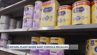 Enfamil PlantBased Baby Formula Recalled [upl. by Ynehpets]