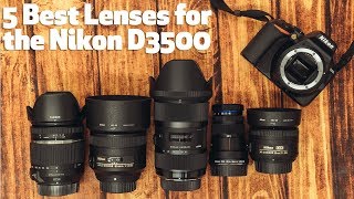 5 Best Lenses for the Nikon D3500 under 800 [upl. by Grazia]