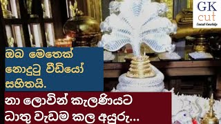 kelaniya Dhathu wedamavima  ධාතු වැඩමවීම  කැලණිය  kelaniya  Dhathu wedamavima  GK cut [upl. by Carvey932]