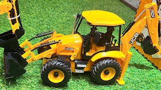 JCB 3DX BACKHOE LOADER Remote Control Jcb Unboxing And Testing Vicky Rajput [upl. by Abbi]