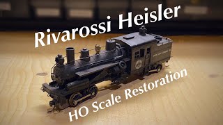 Restoring an HO Scale Rivarossi Heisler [upl. by Dry]