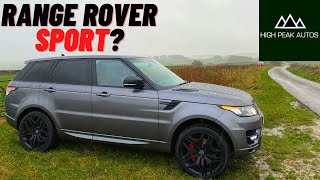 Should You Buy a RANGE ROVER SPORT Test Drive amp Review L494 30 SDV6 [upl. by Hsaniva]