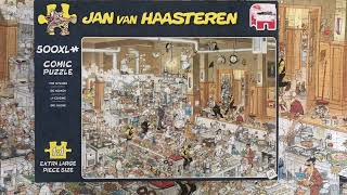 Jan van Haasteren ‘De Keuken’ 500XL stukjes Nummer 19085 Puzzel1000Stukjes [upl. by Gerti775]