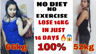 LOSE WEIGHT FAST  INTERMITTENT FASTING to Lose 14 kg in 14 Days 😱  Diet to lose weight fast 🇮🇳 [upl. by Quentin]