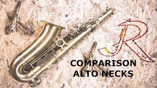 Rampone Cazzani  Alto necks comparison [upl. by Ecirtnuahs]