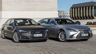 Luxury And Stylish  2019 Audi A8 vs 2019 Lexus LS [upl. by Reube]