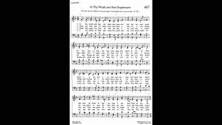 487 In Thy Wrath and Hot Displeasure Rustington Tune Trinity Hymnal [upl. by Krongold]