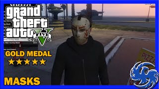 GTA 5  Masks  Mission 30 100 Gold Medal Walkthrough  PC 1080p 60fps ★★★★★ [upl. by Ilahsiav]