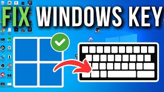 How To Fix Windows Key Not Working In Windows 1011  Full Tutorial [upl. by Itsur]