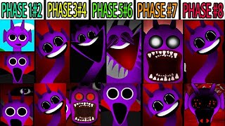 Phase 1 VS Phase 2 VS Phase 3 VS Phase 4 VS Phase 7 VS Phase 8 VS Phase 9 amp 10 🔴 Incredibox Sprunki [upl. by Laks]