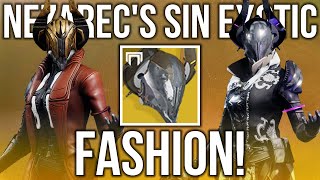 Nezarecs Sin Fashion How To Make This Exotic Look Amazing  Destiny 2 Fashion [upl. by Noyahs]