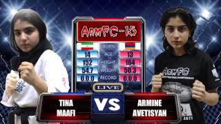 ArmFC 15Tina Maafi vs Armine Avetisyan HD [upl. by Danby]