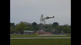 De Havilland Hornet Moth GADND Fly Past At Manchester [upl. by Beal913]