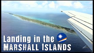 Flying the Pacific Kiribati to Marshall Islands  Nauru Airlines [upl. by Lundell]