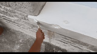 RÉNOVATION  PEINTURE APPUIS de FENÊTRE EXTÉRIEURE  WINDOWS SILLS painting [upl. by Ojadnama141]