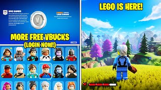 Fortnte LEGO MODE EARLY Gameplay amp ALL Skins [upl. by Nonnair]