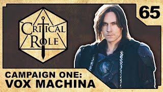 The Streets of AnkHarel  Critical Role VOX MACHINA  Episode 65 [upl. by Pohsib848]