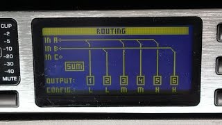 Mein Setup für Behringer DCX2496 Ultradrive Pro [upl. by Infeld]