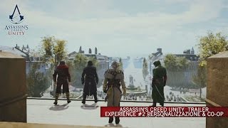 Assassin’s Creed Unity Trailer Experience 2 Personalizzazione amp Coop IT [upl. by Naleag]