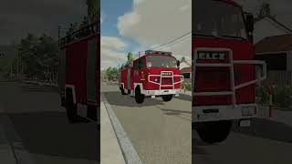 FS22 Przejazd alarmowy Jelcz 442 GCBA 524 JZS 327R65 OSP DynówPrzedmieście shorts [upl. by Nolyaj786]