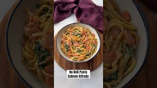 Salmon Fettuccine Alfredo [upl. by Dominga]