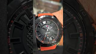 Tommy Hilfiger Quartz Analog Black Dial Orange Stainless Steel amp Silicone Strap Watch for TH1792136 [upl. by Eirrehc875]