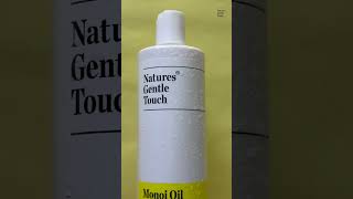 Want a healthy long hair Try this naturalhair naturesgentletouch monoi naturalhair hairgrowth [upl. by Arehs]