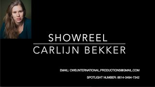 Showreel Carlijn Bekker [upl. by Rebmaed]