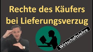 Lieferungsverzug  Rechte des Käufers [upl. by Annaeg]