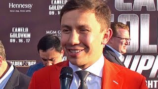 Gennady Golovkin  Questions On Fighting Canelo Álvarez [upl. by Chatav]