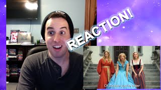 CINDERELLA vs BELLE Princess Rap Battle REACTION [upl. by Idelia]