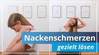 Nackenschmerzen lösen  5 Übungen für sofortige Entspannung [upl. by Nnylrahc552]