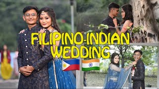 OUR INDIAN TRADITIONAL WEDDING  FILIPINOINDIAN WEDDING Milan and Elaine [upl. by Appledorf527]