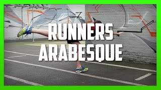 Single Leg Exercises Runners Arabesque Ep39 [upl. by Aksehcnarf]