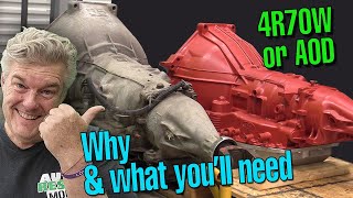 Why Were Putting A 4r70w Transmission In A Classic First Gen Mustang [upl. by Sotos930]