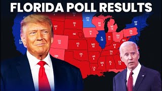 Donald Trump vs Joe Biden Florida Poll Results 2024 US Election [upl. by Younger]