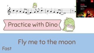 Fly me to he moon ABRSM 2024 Violin grade 4 C3 [upl. by Alded372]