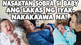 SOBRANG NASAKTAN SO BABY KAYA ANG LAKAS NG IYAK  THAIFINNISH PERO PUSONG PINAY [upl. by Welsh]