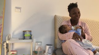 A Day In Life Of A 4Months Baby With GROWNSYGROWNSYbabybottlewarmerbabynasalaspiratorbabyhacks [upl. by Ainedrag671]