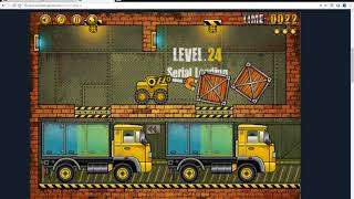 Truck Loader 4  These Levels get hard  Cool Math Games [upl. by Ernestine]