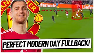 How Dalot Evolved Into A KEY Player For Ten Hag [upl. by Tterag952]