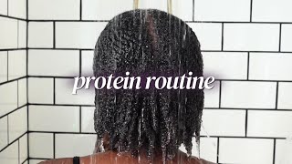 Protein Routine for High Porosity 4C Hair [upl. by Jahncke]