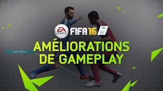 FIFA 16 Améliorations de gameplay  Défense Milieu de Terrain Attaque [upl. by Anniken]