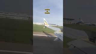 Landing At Entebbe Uganda ethiopianairline kampala uganda [upl. by Amalbergas]