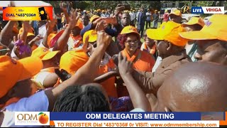 Raila Odinga sings and dances alongside his longtime friend to their favorite luhya song in Vihiga [upl. by Teirtza826]