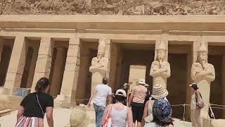 Walking into the Temple of Hatshepsut [upl. by Ayo]