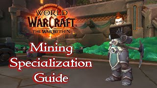 The War Within Mining Specializations  Builds Explained and More [upl. by Areik]