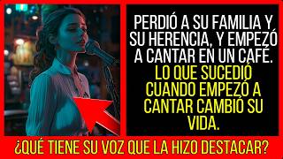 Perdió a su familia por culpa de su suegra y comenzó a cantar en un café… Pero cuando cantó [upl. by Nigrom]